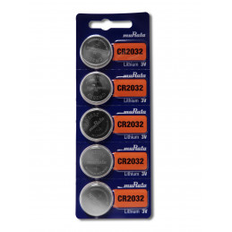 SONY Pile Bouton Lithium - CR2032 Standard - BATLI09 - Carte de 5