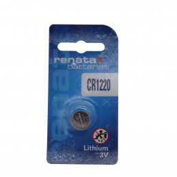 Pile Bouton CR1220 Standard - RENATA - Lithium - 3V