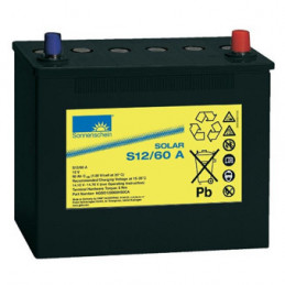 EXIDE SOLAR - S12/60A - 12V - 60Ah