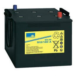 EXIDE SOLAR - S12/130A - 12V - 130Ah