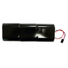 CHRONO Pile Batterie Alarme Piscine Compatible DSP10 - S5  - 6LR20 Alcaline - 9V - 18Ah + Connecteur