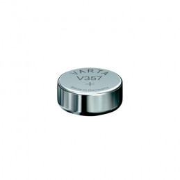 Pile Bouton VARTA 357 - SR44W - V76 PX - High impedance - Oxyde d'Argent - 1.55V