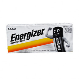 Boite de 10 piles ENERGIZER - LR3 - LR03 - AAA - UM4 - Industrial - Alcaline - 1.5V