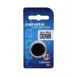 Pile Bouton CR2450N Standard - RENATA - Lithium - 3V