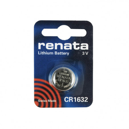 Pile Bouton CR1632 Standard - RENATA - Lithium - 3V