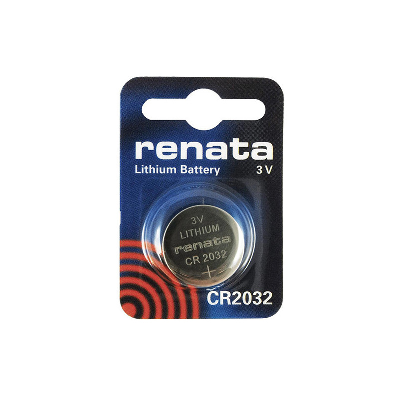 Pile Bouton CR2032 Standard - BATLI09 - RENATA - Lithium - 3V