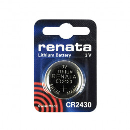 Pile Bouton CR2430 Standard - BATLI08 - RENATA - Lithium - 3V