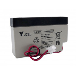 Batterie plomb YUASA, gamme NP - NP0.8-12FR - 0.8Ah et 12V - AGM