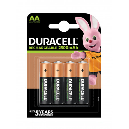 Piles DURACELL HR06 AA...