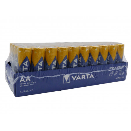 Pack de 40 piles VARTA...