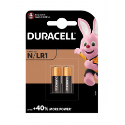 Blister 2 piles LR1 - DURACELL - 2/3AA - MN 9100 - N 
