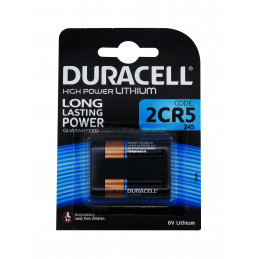 Pile DURACELL 2CR5 - DL245 - Lithium - 6V