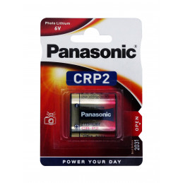 Pile PANASONIC CRP2 Power photo - CR2P - DL223A - Lithium - 6V