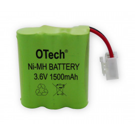 Pack batterie TPE SAGEM/MONETEL – NiMh - 3,6V - 1.5Ah + connecteur