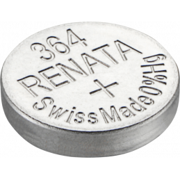 Pile Bouton VARTA 364 - SR60SW - SR621SW - Oxyde d'Argent - 1.55V