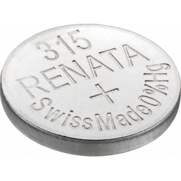 Pile Bouton VARTA 315 - SR67SW - SR716SW - Oxyde d'Argent - 1.55V